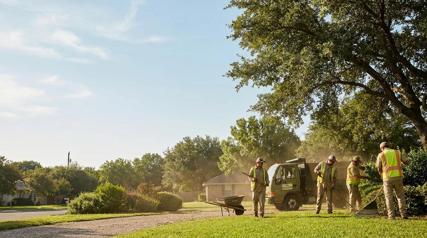 Landscaping in Hext, TX near me